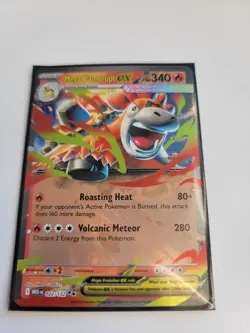 Mega Camerupt EX 022/132 Mega Evolution Pokemon TCG Double Rare NM/M 2025 - Image 1