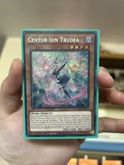 Yu-Gi-Oh! Centur-Ion Trudea MP24-EN144 Prismatic Secret Rare Mint Condition - Image 1