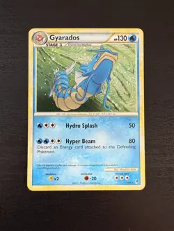 Pokemon Gyarados Holo 7/95 Call of Legends LP - Image 1
