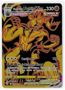 Single Strike Urshifu VMAX - TG29/TG30 - Pokemon Brilliant Stars Secret Rare LP - Image 1