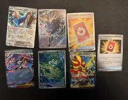 Pokemon Chaos Rising 44-Card Lot, SIR, IR, Holo/Reverse, Full Art Mega Froakie - Image 1