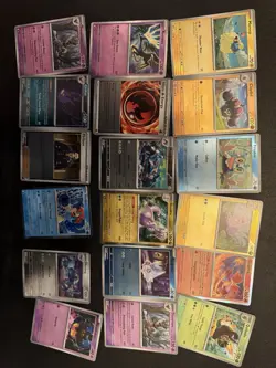 Pokemon Chaos Rising 44-Card Lot, SIR, IR, Holo/Reverse, Full Art Mega Froakie - Image 2