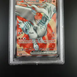 PSA 10 Reshiram EX 158/086 Pokemon White Flare Full Art Holo Graded Card - Image 3