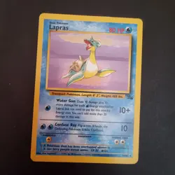 Lapras 25/62 NM Fossil Non Holo Rare Pokemon TCG Card 1999 - Image 1