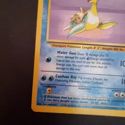 Lapras 25/62 NM Fossil Non Holo Rare Pokemon TCG Card 1999 - Image 5