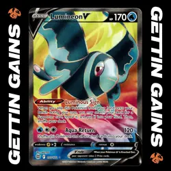 Lumineon V - 155/172 - Ultra Rare - Brilliant Stars - Pokemon Card - NM/M - Image 1