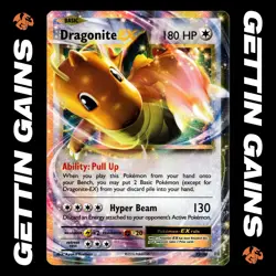 Dragonite EX - 72/108 - Ultra Rare - Evolutions - Pokemon Card - NM/M - Image 1