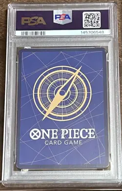 PSA 10 Luffy OP13-118 One Piece Card SEC Wanted SP Alt Art Carrying on His Will - Image 2