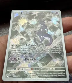 Pokemon TCG Mewtwo SVP 052 Black Star Promo Card NM/MINT Condition - Image 4
