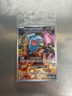 SEALED! Team Rocket's Wobbuffet 203 Sv: Scarlet & Violet Promo Cards Holo - Image 1