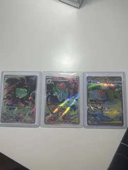 Pokemon Japanese Card Bulbasaur Ivysaur AR Mega Venusaur SR Mega Brave NM - Image 1