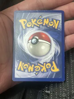 Pokemon TCG Base Set Blastoise Holo Card 2/102 Damaged - Image 3