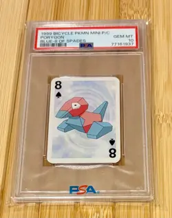 Porygon PSA 10 Lot x10 Pokemon Cards Low Pop WOTC Japanese Vending Aquapolis CD - Image 2