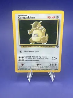 Pokemon TCG Kangaskhan 5/64 Jungle Holo 1995 Rare Card LP - Image 2
