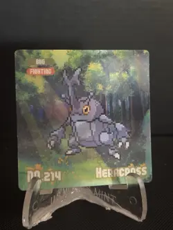 Pokemon Eif origin Gameboy Lenticular Heracross #JJ - Image 1