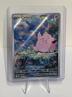 CLEFAIRY 094/088 HOLO ILLUSTRATION RARE PERFECT ORDER POKEMON CARD - Image 1