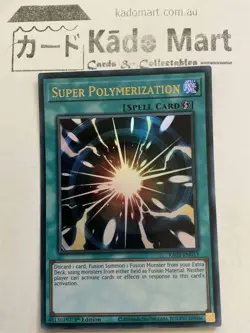 Super Polymerization RA03-EN053 Ultra Rare 1st Edition YuGiOh TCG Card - Image 1