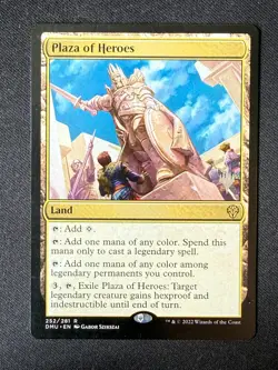 Plaza of Heroes - Dominaria United PROMO (MTG) NM - Image 1