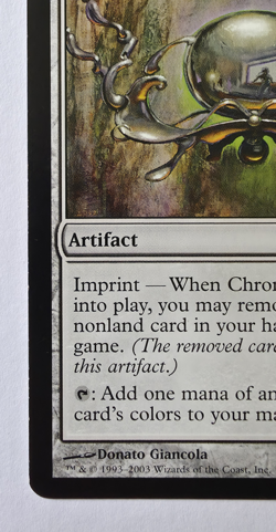 MTG Chrome Mox Mirrodin #152 Rare Artifact LP/Excellent Non-Foil - Image 5