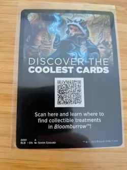 MTG Iridescent Vinelasher Token 0012 Bloomburrow M/NM Free UK P&P - Image 2