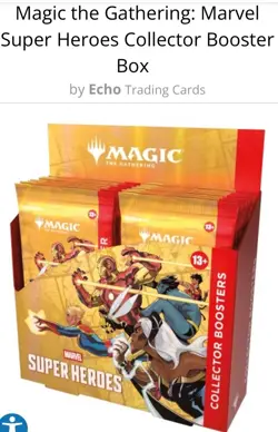 🔥 Magic The Gathering MTG: Marvel Super Heroes 🔥 Collector Booster Box Sealed - Image 2