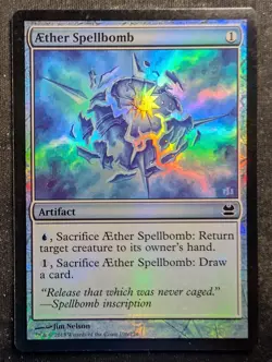 Aether Spellbomb - Foil - Modern Masters (MTG) - Image 1