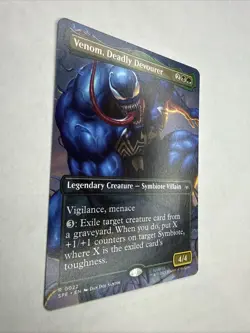 Venom, Deadly Devourer (Borderless) Marvel's Spider-Man Eternal-Legal Regular NM - Image 2