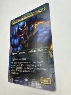 Venom, Deadly Devourer (Borderless) Marvel's Spider-Man Eternal-Legal Regular NM - Image 3
