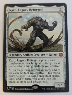 Karn, Legacy Reforged MTG March of the Machine: The Aftermath English NM-Mint - Image 1