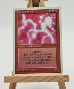 Ball Lightning (Fourth Edition (4ED) Magic Karte MTG englisch (Kugelblitz) - Image 1