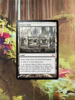 Maze's End Dragon's Maze The List NM MTG - Image 1