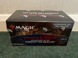 Magic: The Gathering Adventures in the Forgotten Realms Set Booster Box - New - Image 1