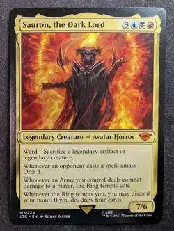 Sauron, the Dark Lord - The Lord of the Rings: Tales of Middle Earth (MTG) - Image 1