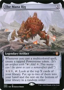 MTG - The Mana Rig - Extended Art - DMU Commander - Magic the Gathering - Image 1