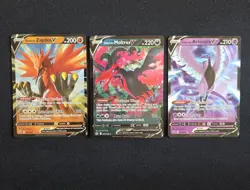 Pokemon - Chilling Reign - Galarian Moltres Zapdos Articuno V 097 080 058 - NM - Image 1