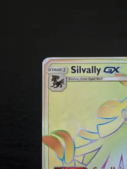 Pokemon TCG - Silvally GX 119/111 - Crismon Invasion - Holo Secret Rare Rainbow - Image 2