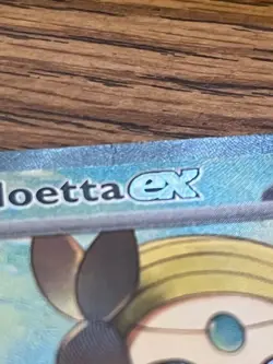 Meloetta ex 167/086 Holo Special Illustration Rare Black Bolt Pokemon Holo DMG - Image 3