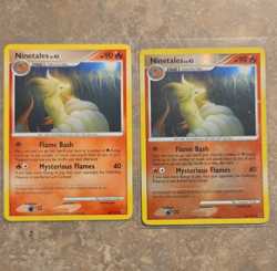 Pokemon TCG Platinum Arceus Ninetales 36/127 Regular English Lot 2 2009 - Image 1