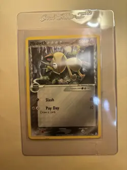 Pokemon TCG Meowth (Delta Species) 71/110 Holon Phantoms Regular - Image 3