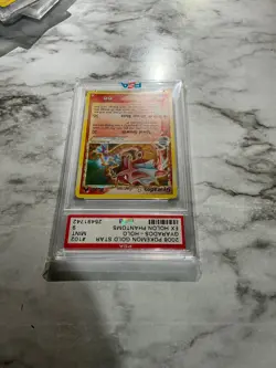 2006 POKEMON GOLD STAR 102# GYARADOS - HOLO EX HOLON PHANTOMS PSA 9.0 - Image 4