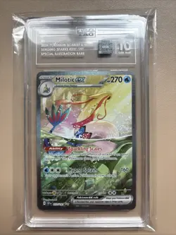 Pokemon MILOTIC ex SIR - Surging Sparks #237/191 - TAG 10 GEM MINT - Image 3