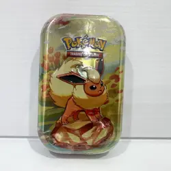 Sealed Pokemon Prismatic Evolutions Mini Tin - 2 Packs - Scarlet & Violet - Image 1