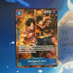 Portgas D Ace (TR) OP08-052 Royal Blood Foil - One Piece Card Treasure Rare EN - Image 1