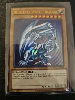 3x Blue-Eyes White Dragon LCKC-EN001 Ultra Rare Playset NM SDK ART YUGIOH! - Image 2