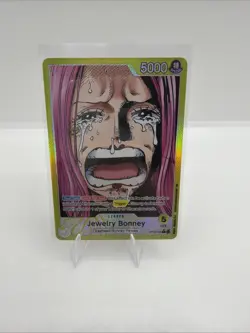 JEWELRY BONNEY - One Piece OP13-100 Alt Art Leader Carrying On His Will Gold - Image 1