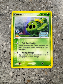 Pokemon TCG Cards Cacnea 47/100 Crystal Guardians Reverse Holo EXC - Image 1