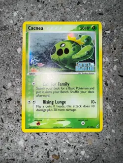 Pokemon TCG Cards Cacnea 47/100 Crystal Guardians Reverse Holo EXC - Image 3