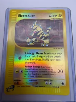Electabuzz Expedition 076/165 Pokemon Card Reverse Holo - Image 1