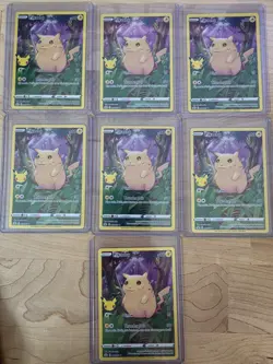 Pikachu Celebrations Card #005/025 Lot Of 7 - Image 1