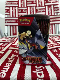 Pokemon Destined Rivals Booster Box 36 Packs Sealed Unsealed Box - Image 3